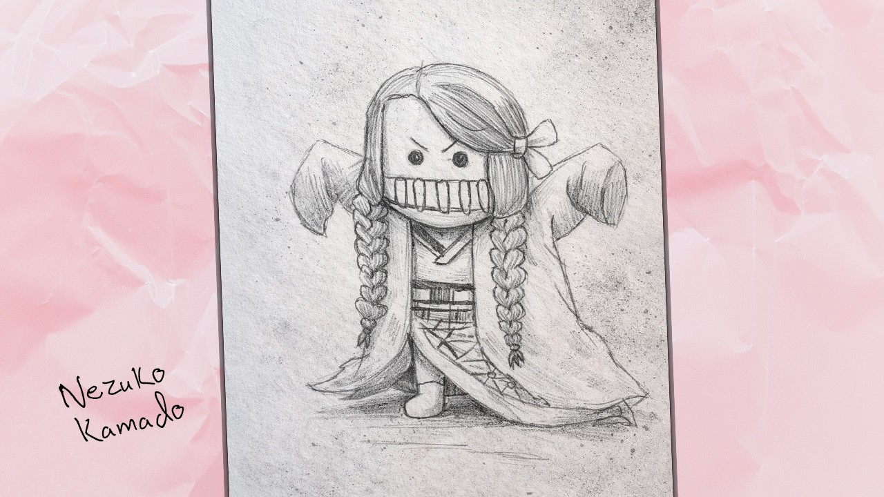 I Drew Nezuko Kamado From Demon Slayer… You Won’t Believe How It Turned Out!