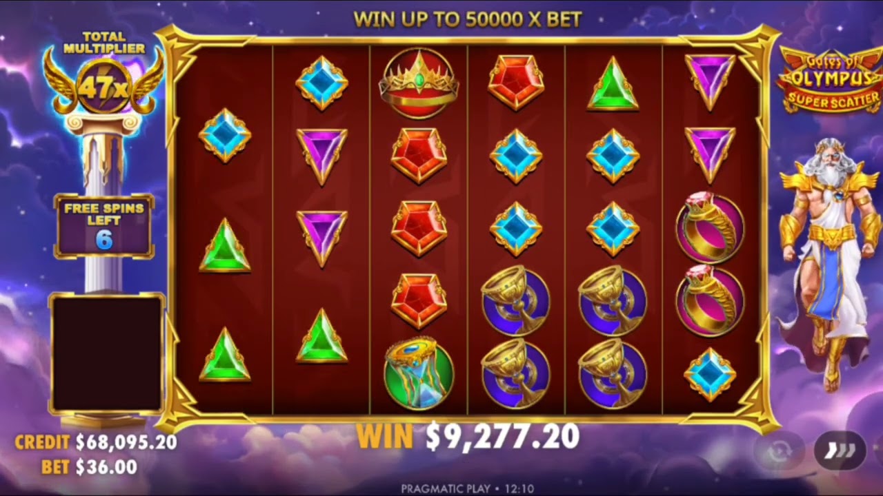 Kumpulan MAX WIN ON NEW GATES OF OLYMPUS SUPER SCATTER BONUS