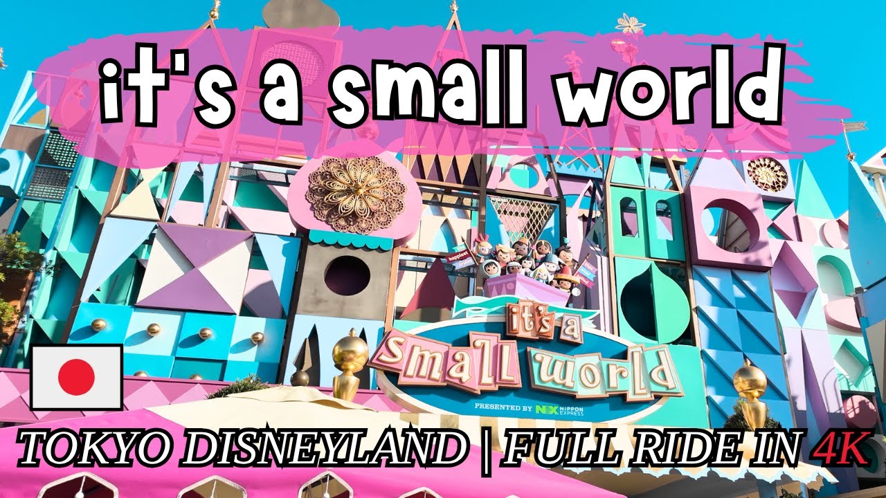 [4K] Tokyo Disneyland It's a Small World | Full Ride POV
