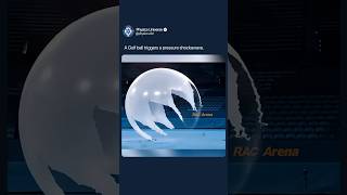 Golf Ball Shock Wave - Physics Concept - #iitjee #neet #csir #ifas