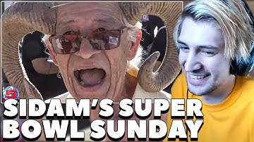 xQc Reacts To: "Sidam’s Super Bowl Sunday" By Channel 5 with Andrew Callaghan