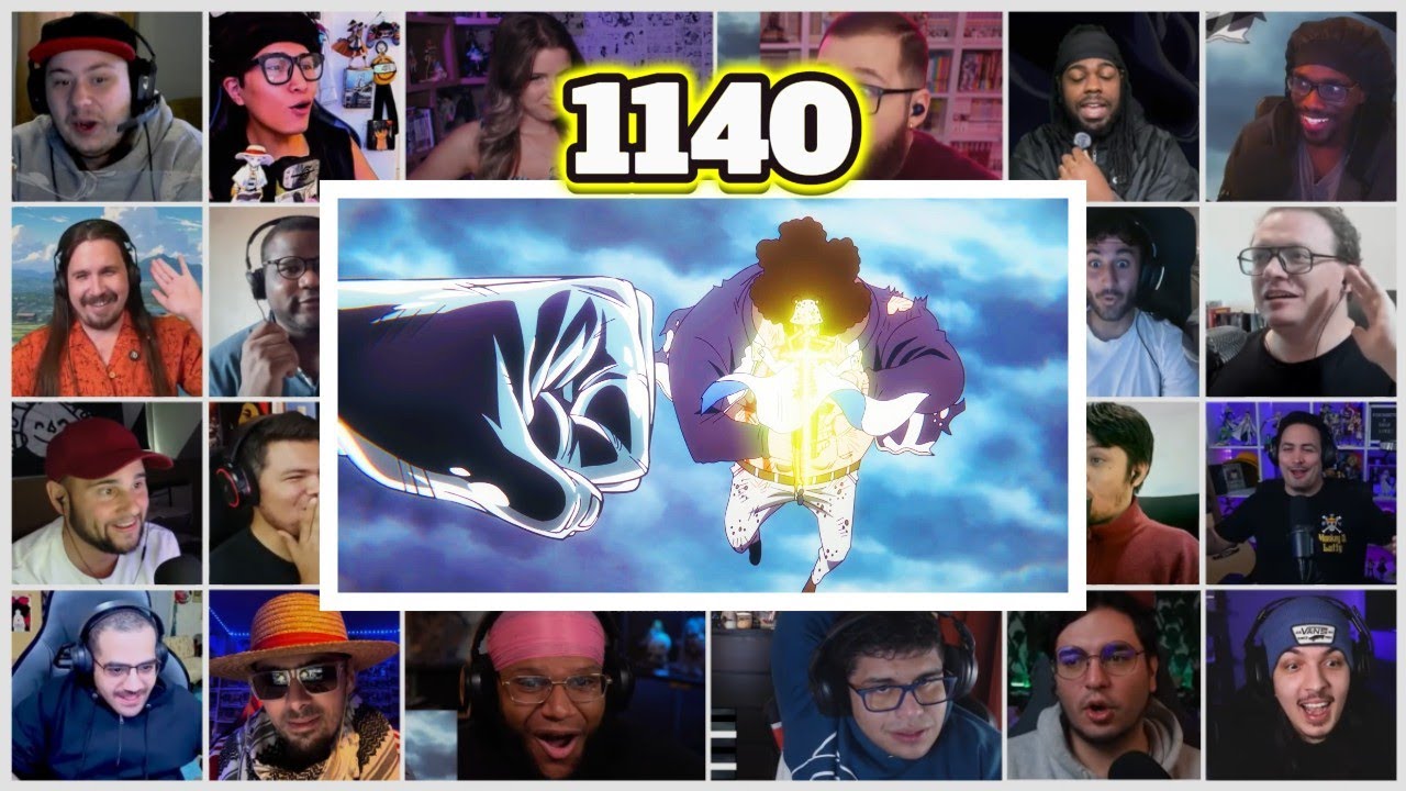 ONE PIECE | EPISODE 1140 | MEGA REACTION MASHUP | ワンピース