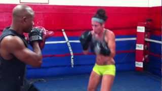 Stacey Staylo Reile On Pads With Maury From Spain 5