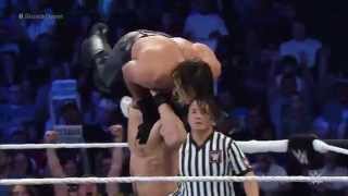 Cesaro & Neville Vs. Seth Rollins & Kevin Owens Smackdown, Aug. 13, 2015