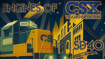 Engines of CSX: SD40 (SD40-2)