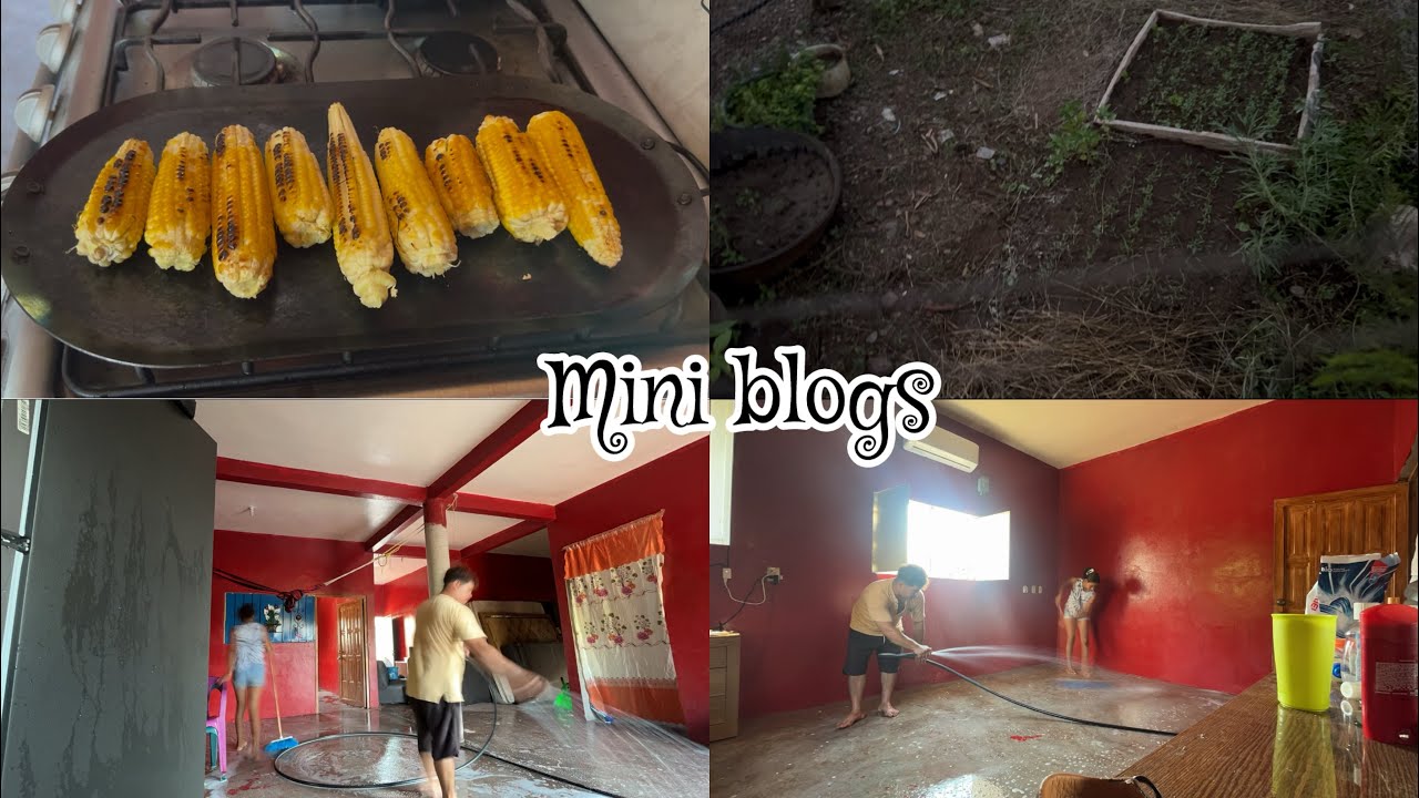 Haciendo limpieza profunda del hogar 🏠//probando los primeros elotes.!! 😱#minivlog #parati #familia