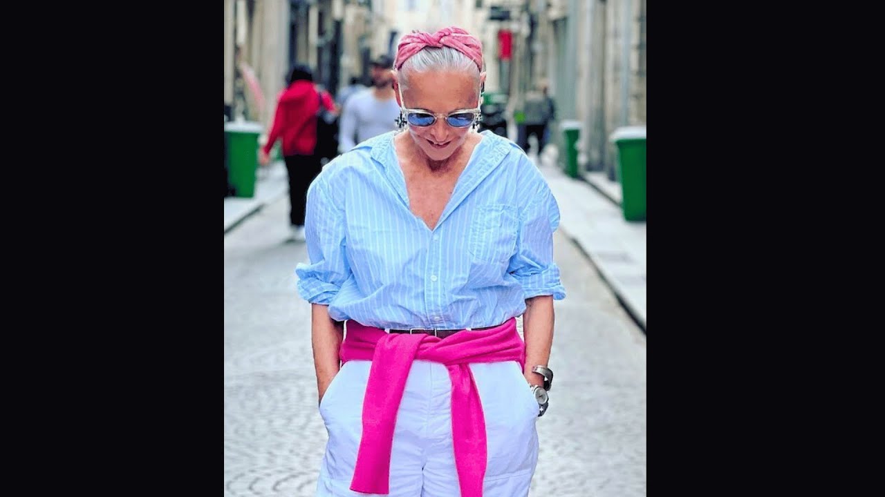 How She Became a Parisian Style Icon at 77 — Living Proof That Style Has No Age
