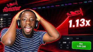 HLOMBE BLOWS ALL OF HIS MONEY ON AVIATOR