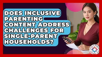 Does Inclusive Parenting Content Address Challenges for Single-Parent Households?