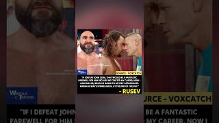 Rusev wants to retire John Cena and end his WWE career forever #wwe #johncena #wweraw