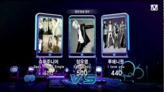 [HD] 120726 Super Junior Win Stage + Encore @ MCountdown