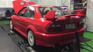 Mitsubishi Evo 6 CP9A Dyno