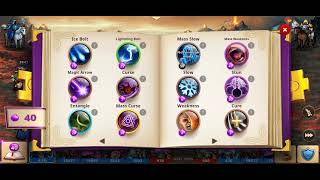 Heroes Magic War- beating 2k Kings Guardians