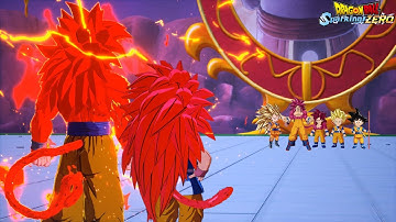 Goku GT God Form VS Goku Daima Form! Dragon Ball Sparking Zero