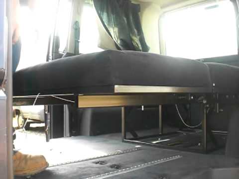 Rock and Roll Bed MK2 , gas ram powered - YouTube