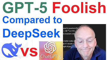 GPT-5 Foolish Compared to DeepSeek - Fundamental Physics Debate