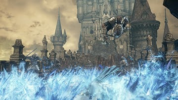 Dark Souls 3 Cinders Mod Sorcery Showcase - Crystal Storm and Repeating Crystal Storm