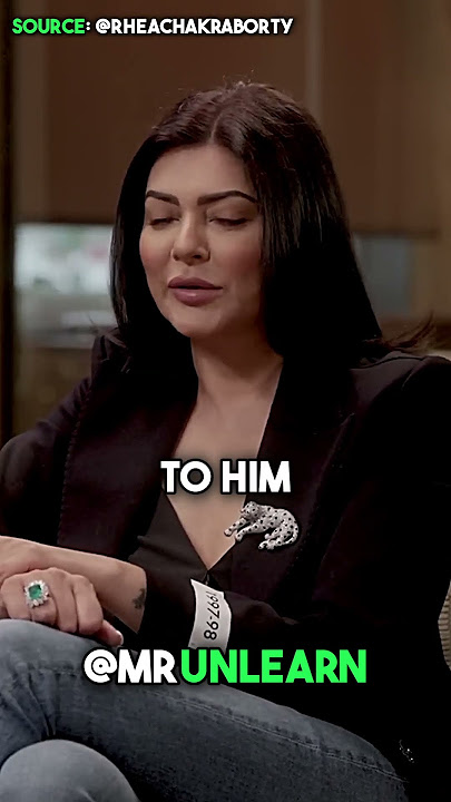 Call me whatever you want   My principle in life | Sushmita Sen  #inspiration #motivation