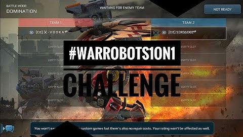 War Robots • #WarRobots1on1 Challenge