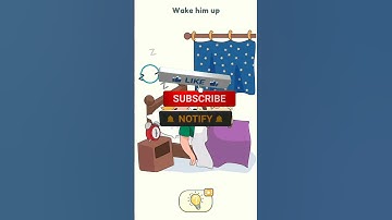 DOP 2 (Delete One Part) Level -187 Wake him up 😲 #shorts