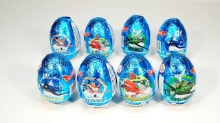 8 Kinder Surprise Eggs Disney Planes 4K Full Hd