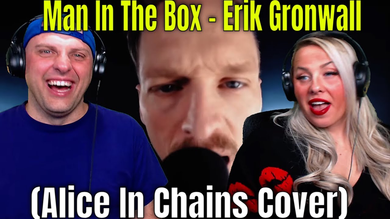 Man In The Box - Erik Gronwall (Alice In Chains Cover) THE WOLF HUNTERZ REACTIONS