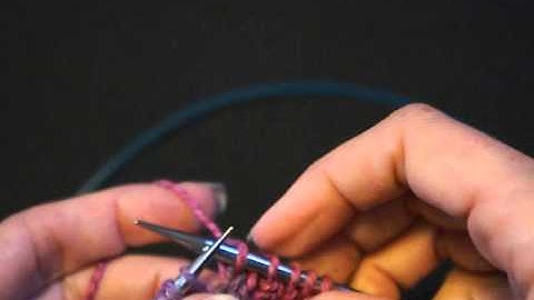 Short Row Tutorial - Going from short to long in short row