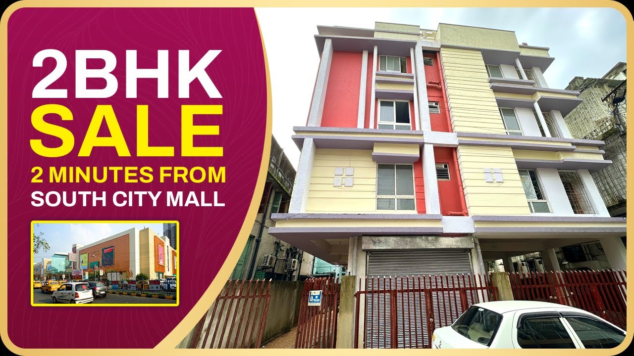 2 BHK Flat in Lake Gardens | 1054 sq ft | Near South City Mall | Premium Location | Vastu Compliant