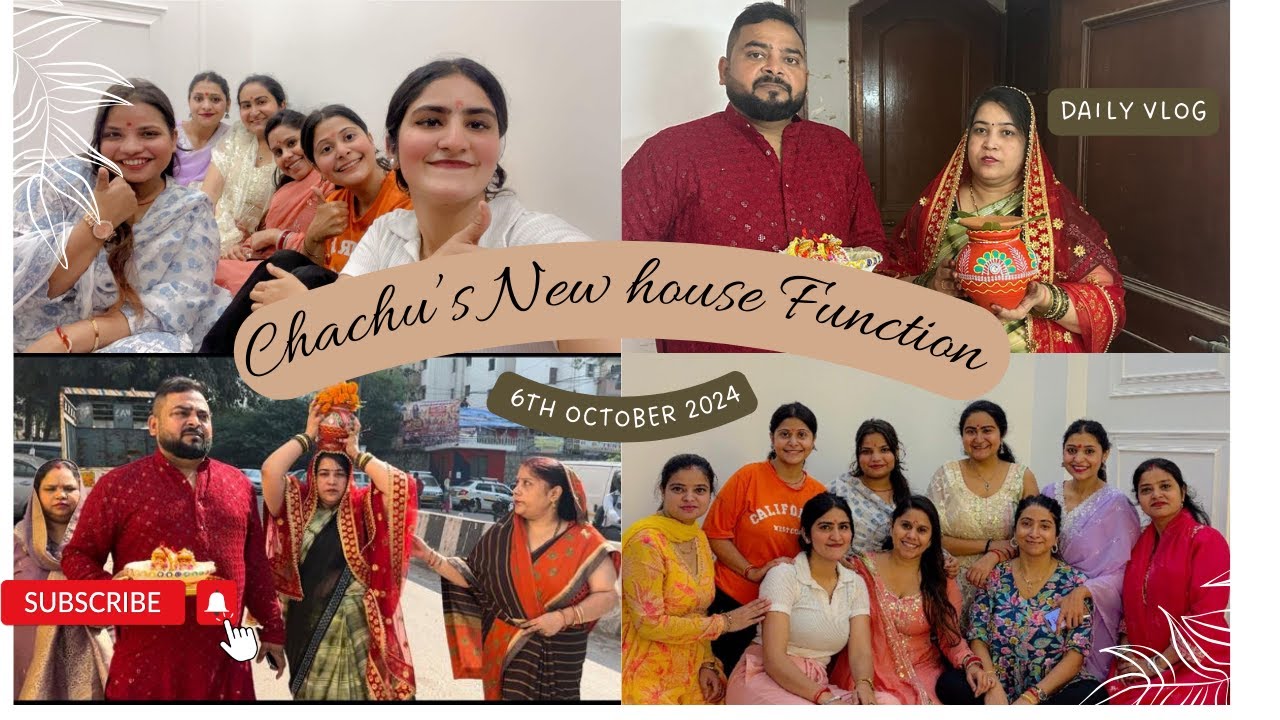 Chachu New Chachu’s New house Vlog🫂🥳🥳|| Family time|| Gupta family 😍 ️ - YouTube
