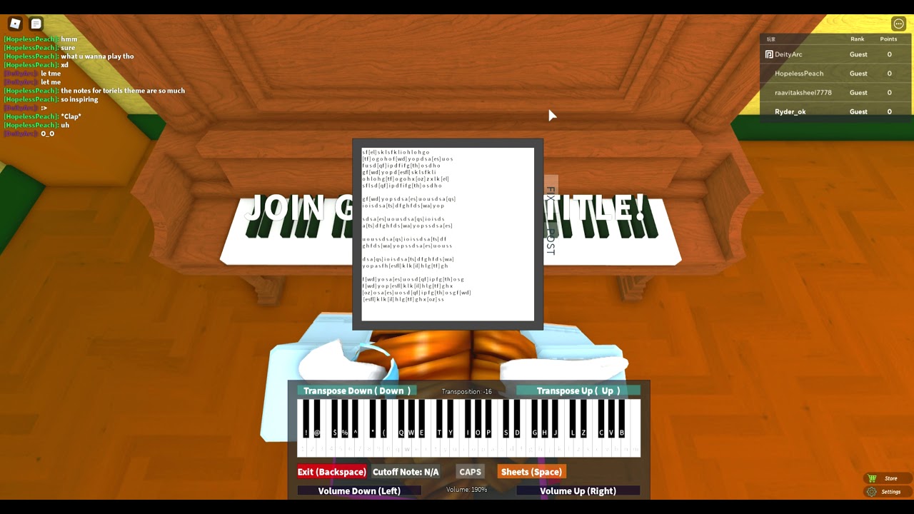 Roblox Piano River Flows In You With Sheet Youtube Roblox Piano River Flows In You With Sheet Youtube
