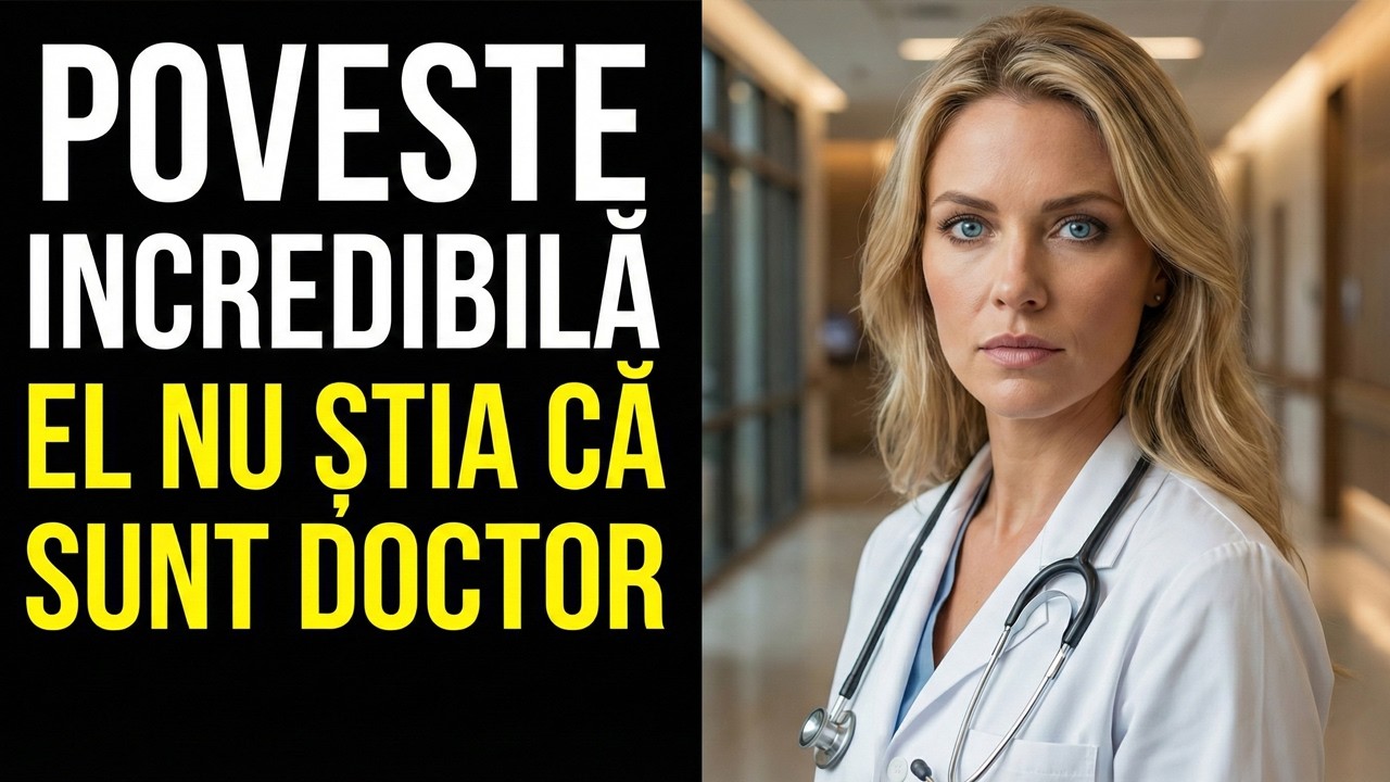 «EL NU ȘTIA CĂ SUNT MEDIC» – O poveste de dragoste emoționantă până la lacrimi. O poveste foarte...