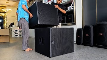 Professional JBL SRX900 | Modern Powerful Line Array System Setup!