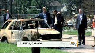 Will & Kate Visit Town Hit By Wildfire