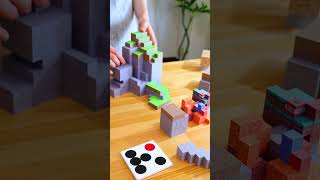 Salmon VS Cat / Minecraft - Magnetic Papercraft #shorts