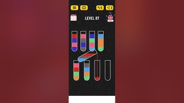 Water Sort - Color Puzzle Game level 87