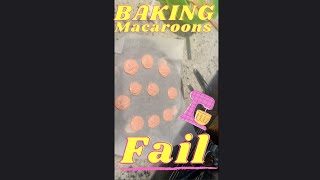 Baking Macaroons Fail │Baking Fails Quarantine #shorts by Meri T 17 views 3 years ago 36 seconds