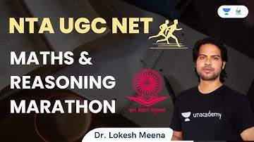 Maths and Reasoning Marathon | NTA UGC NET | Dr Lokesh Meena