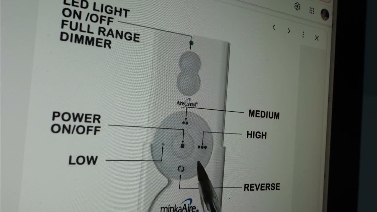 Minka Aire Fan How to Reverse YouTube