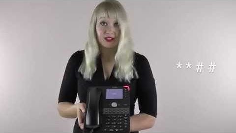 Snom Tech Tip #1 "How to Reboot a Snom Telephone"