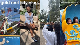 GOLD REEF CITY VLOG | boarders outing :)