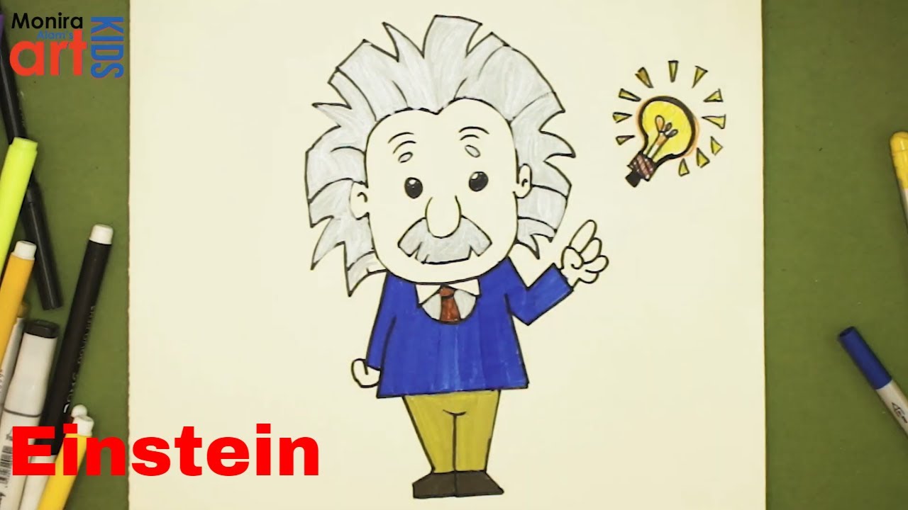 Albert Einstein (1879-1955) Namerican (German-Born) Theoretical Physicist  Drawing by Sir William Rothenstein 1924 Poster Print by (18 x 24) :  Amazon.in: Home & Kitchen
