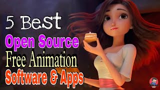 Top 5 open source free animation software and apps || Learn Free 2D Animation and 3D Animation screenshot 5