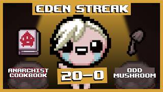 BROKEN PURPLE TECH X DESTROYS! 20-0 Anarchist Cookbook + Odd Mushroom | Binding of Isaac:Repentance+