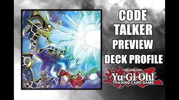Yu-Gi-Oh Code Talker Deck Profile (Featuring OCG cards) | April 2021