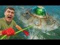 磁石釣り中に本物のUFOを発見した！？