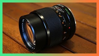 Yashica 135mm f2.8 ML - Contax Yashica - vintage lens review and test