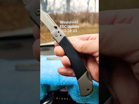 EDC Update:  Old School Buck Canoe New School Kabar Lockback