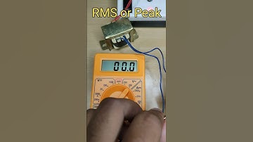 AC voltage means is it Peak voltage or RMS voltage