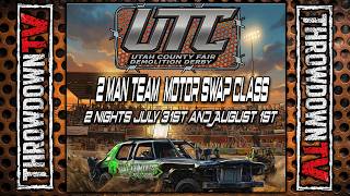 LIVE! Demolition Derby - UTC Demolition Derby Spanish Fork, Utah