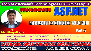 ASP.NET || Fragment Caching - User Defined Controls - Web User Control Part -2